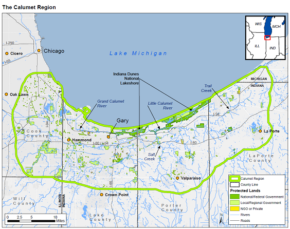 calumet_region_map