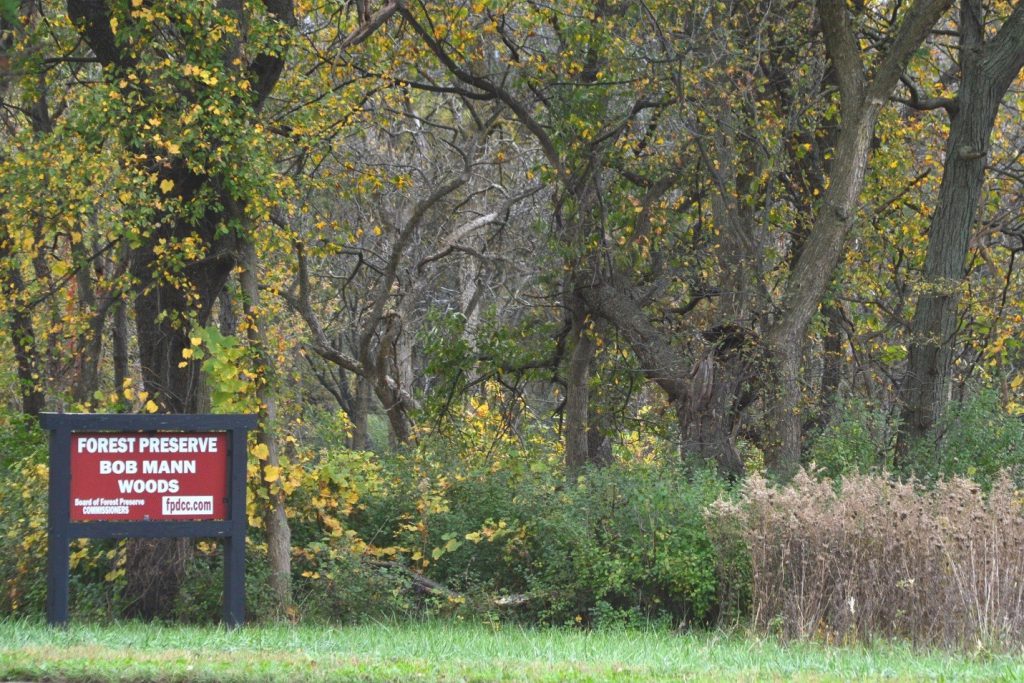 Bob Mann Woods Sign